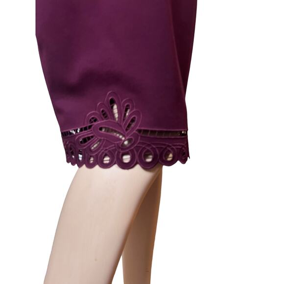 New Ted Baker Verita Cut Sheath Dress Size L New with Tag Sleeveless Zip Closure - Picture 7 of 15